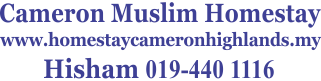 Cameron Highlands Muslim Homestay